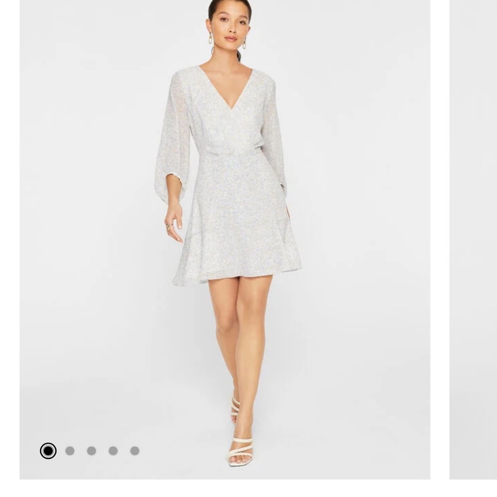 Club Monaco Pitched Sleeve Mini Dress